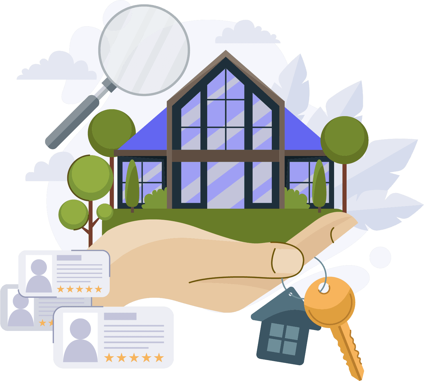 Virtual property investment chart